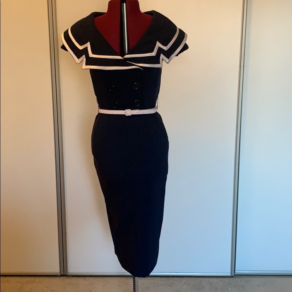 Bettie Page Sailor dress